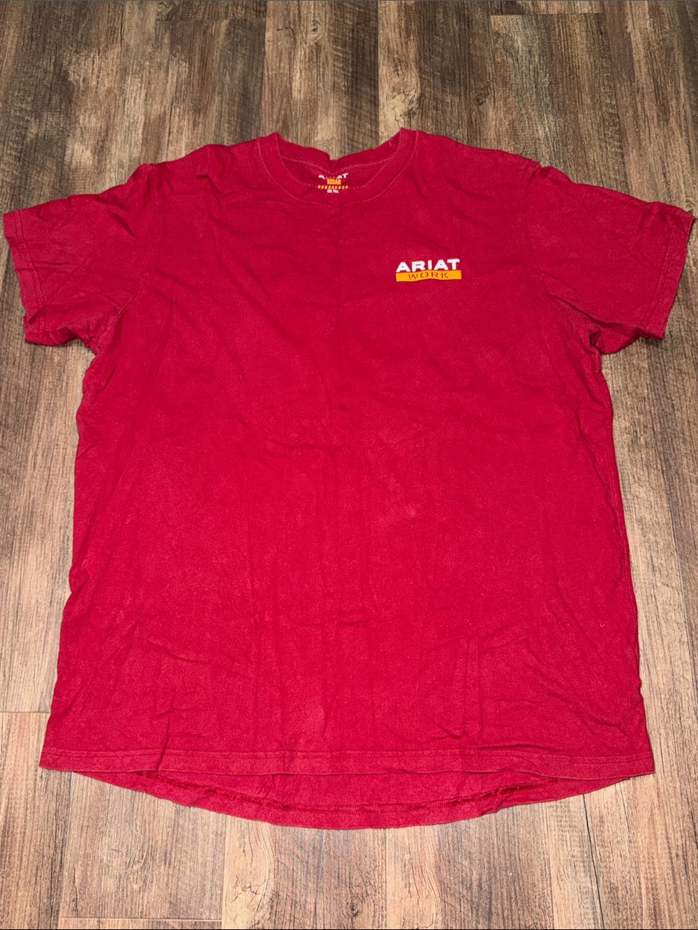 Ariat Rebar Work Shirt - XXL Tall Skull with Hard Hat